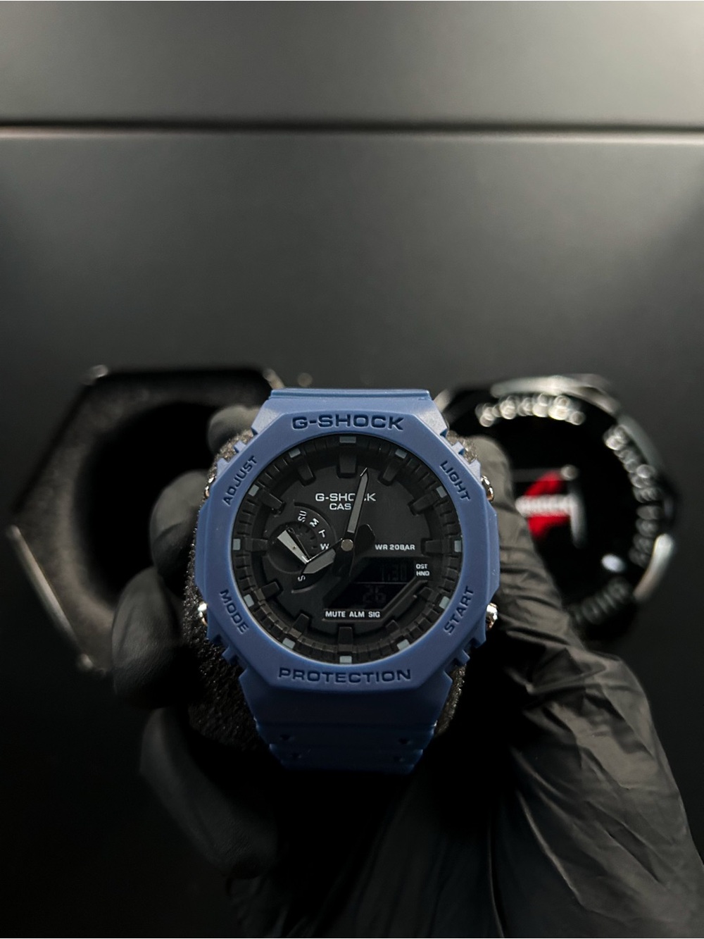 G-Shock GA-2100 Analog-Digital Blue/Black